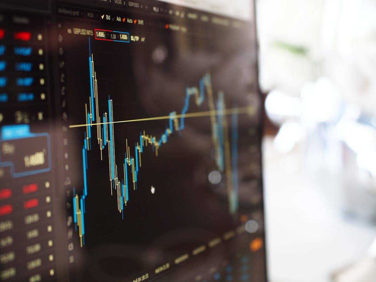 Stock market chart showing how a single gap can overwhelm many small option wins